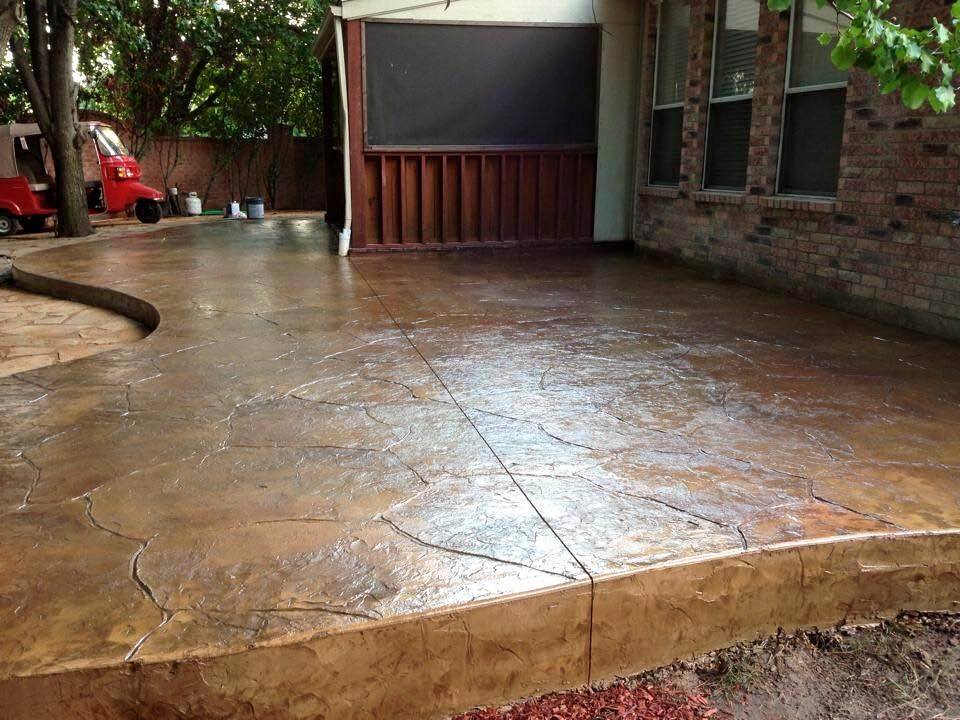 stamped-concrete